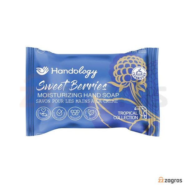 صابون دست تراپیکال هندولوژی با رایحه توت 75 گرم