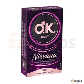 کاندوم Okey مدل Nirvana بسته 20 عددی