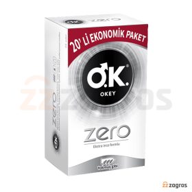 کاندوم Okey مدل Zero بسته 20 عددی