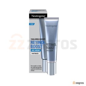 کرم ضد پیری دور چشم نوتروژینا سری Retinol Boost حجم 15 میل