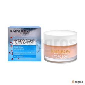 کرم مرطوب کننده رینبو RainBow مدل Hydro Bomp مناسب انواع پوست 50 میل کرم مرطوب کننده رینبو RainBow مدل Hydro Bomp مناسب انواع پوست 50 میل