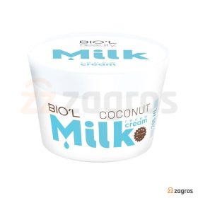 کرم نرم کننده بیول حاوی پروتئین شیر و روغن نارگیل مناسب پوست معمولی و خشک 200 میل