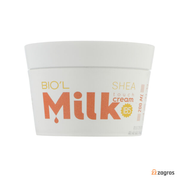 کرم نرم کننده بیول حاوی پروتئین شیر و شی باتر مناسب پوست خشک و معمولی 200 میل