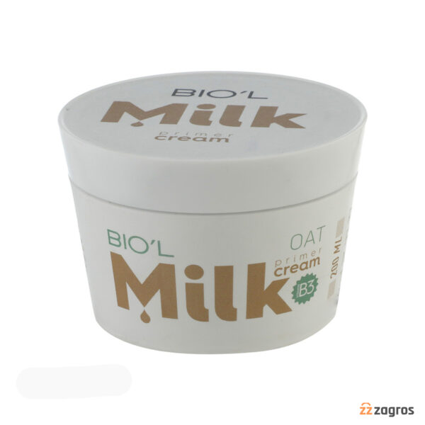کرم نرم کننده بیول حاوی پروتئین شیر و عصاره جو دوسر مناسب پوست خشک و معمولی 200 میل