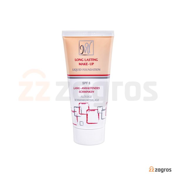 کرم پودر تیوبی مای مدل لانگ لستینگ SPF8 شماره 102 حجم 35 میل