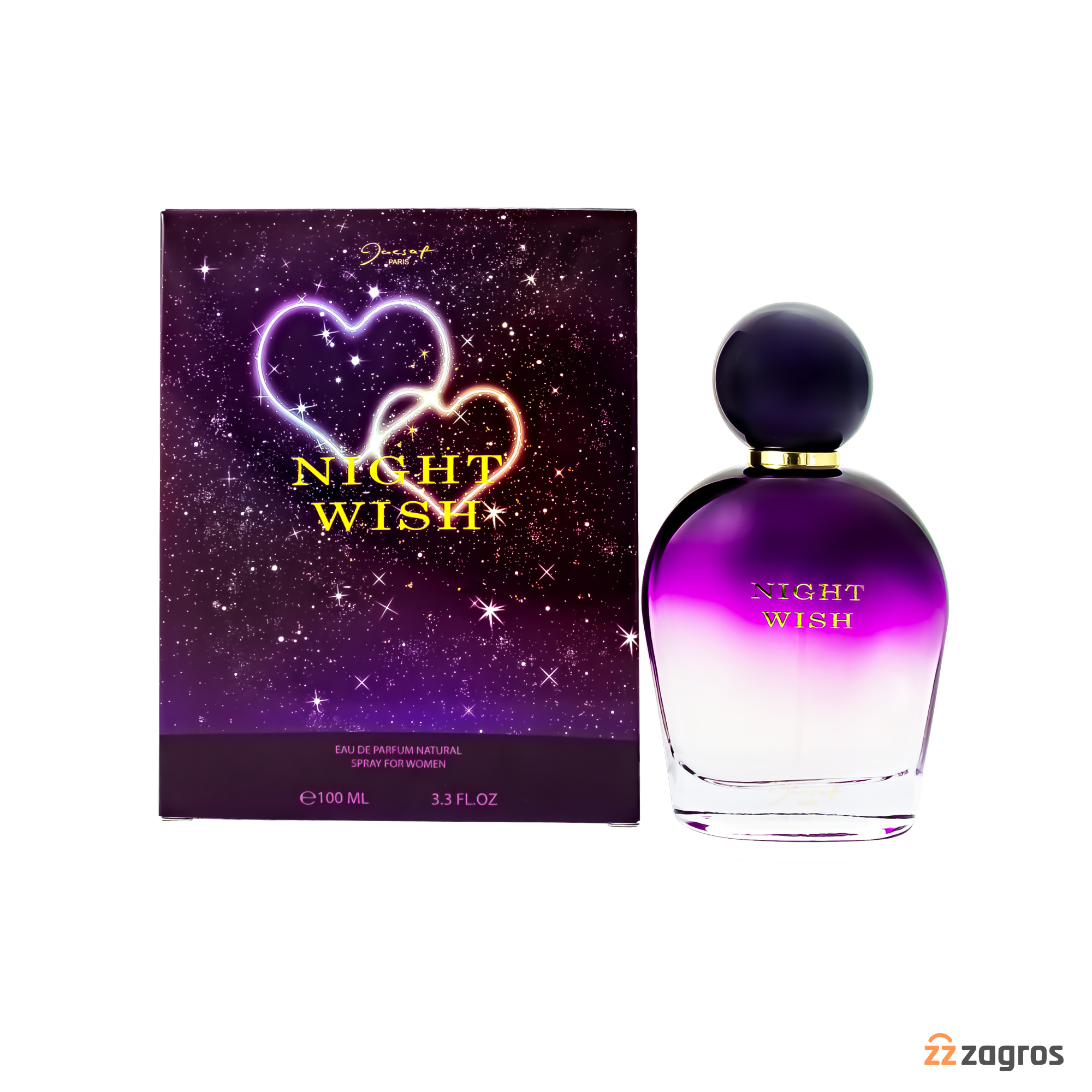 قيمت و خريد ادوپرفیوم زنانه ژک ساف مدل Night Wish با رایحه ورساچه