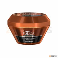 ماسک مو تقویت کننده و نرم کننده عمیق رنگ مو قهوه ای فولیکا 300 میل