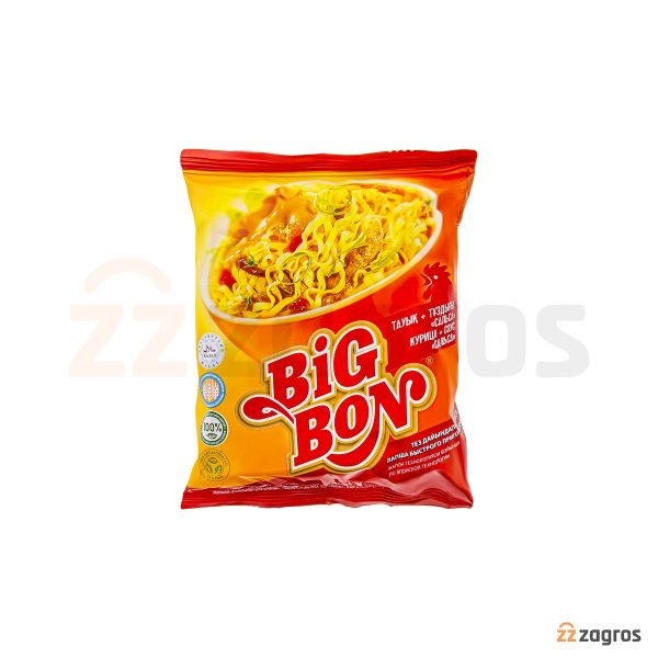 نودل بیگ بون Big Bon با طعم مرغ و سس سالسا 75 گرم