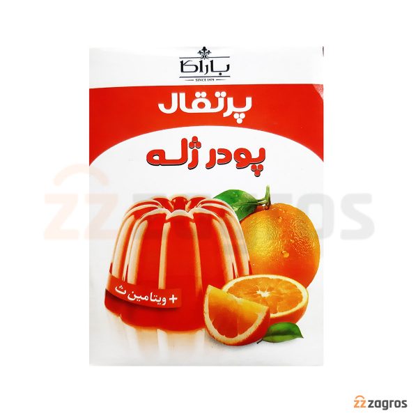 پودر ژله پرتقال باراکا 100 گرم