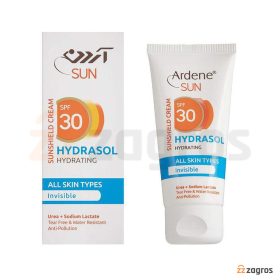 کرم ضد آفتاب هیدراسول آردن سان SPF30 بی رنگ مناسب انواع پوست 50 میل