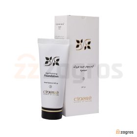 کرم پودر ضد چروک سینره SPF30 شماره 3 حجم 40 میل