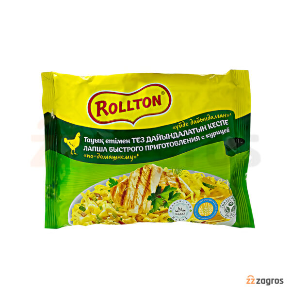 نودل رولتون Rollton با طعم مرغ 85 گرم