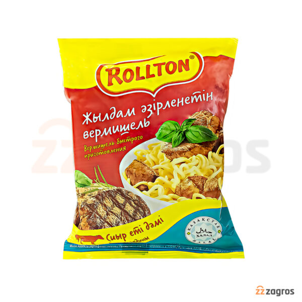 نودل رولتون Rollton با طعم گوشت گاو 60 گرم