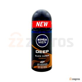 رول ضد تعریق مردانه نیوآ مدل Deep Black Carbon Espresso حجم 50 میل