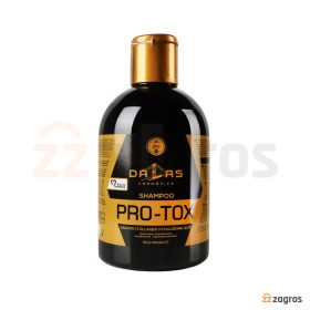 شامپو ترمیم کننده مو دالاس Dalas مدل Pro-Tox حاوی کراتین، هیالورونیک اسید و کلاژن 1000 گرم