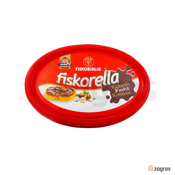 شکلات صبحانه فندقی فیسکوبیرلیک Fiskorella وزن 400 گرم