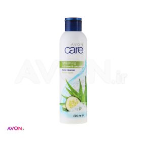 ژل شستشوی صورت آلوئه‌ ورا و خیار آون Care مناسب انواع پوست 200 میل