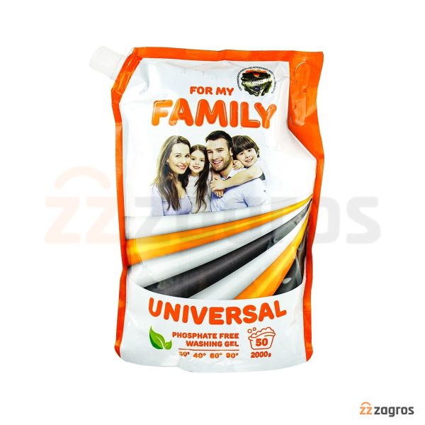 ژل لباسشویی For My Family مدل Universal وزن 2000 گرم