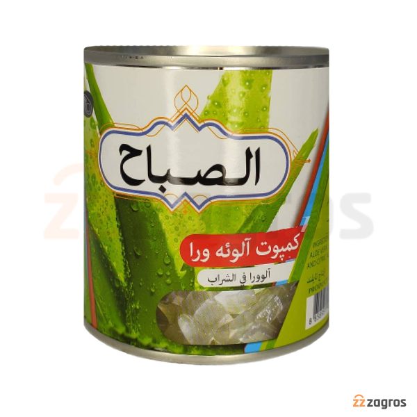 کمپوت آلوئه ورا الصباح 425 گرم