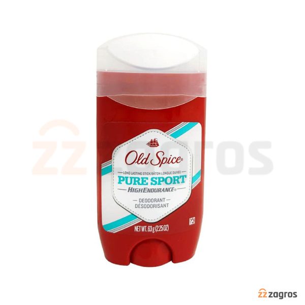 استیک دئودورانت مردانه الد اسپایس مدل Pure Sport وزن 63 گرم