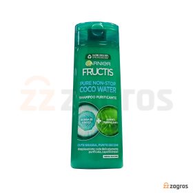 شامپو سر گارنیر Fructis حاوی آب نارگیل مناسب پوست سر چرب و موهای خشک 250 میل