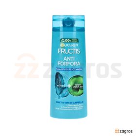 شامپو ضد شوره گارنیر Fructis حاوی عصاره درخت چای و سالیسیلیک اسید مناسب انواع موها 250 میل