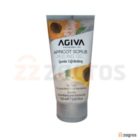 ژل اسکراب لایه بردار صورت آگیوا حاوی عصاره زردآلو 150 میل