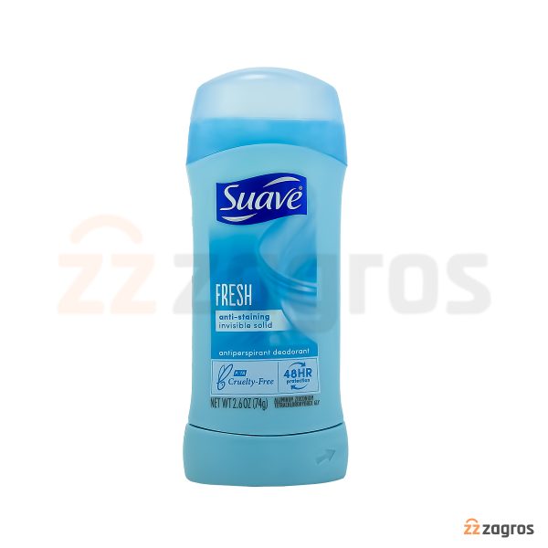 استیک ضد تعریق و دئودورانت زنانه سواو Suave مدل Fresh وزن 74 گرم