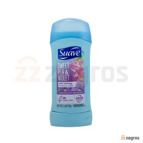 استیک ضد تعریق و دئودورانت زنانه سواو Suave مدل Sweet Pea & Violet وزن 74 گرم