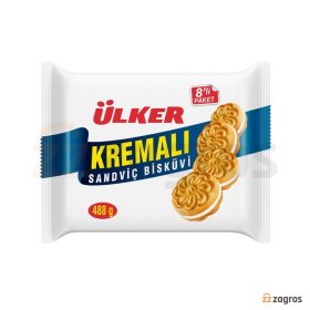 بیسکویت ساندویچی کرم دار اولکر 488 گرم بیسکویت ساندویچی کرم دار اولکر 488 گرم