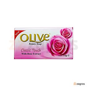 صابون الیو Olive مدل Classic Touch حاوی عصاره گل رز 150 گرم