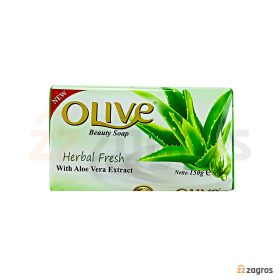 صابون الیو Olive مدل Herbal Fresh حاوی عصاره آلوئه ورا 150 گرم