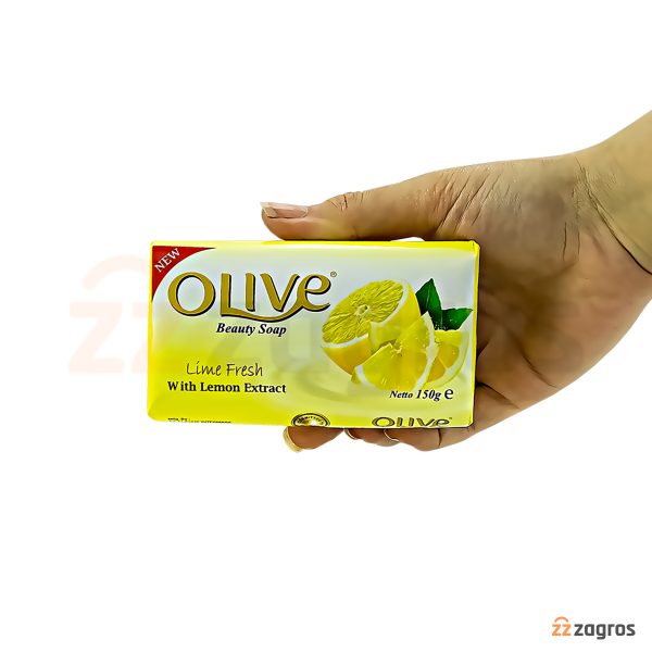 صابون الیو Olive مدل Lime Fresh حاوی عصاره لیمو 150 گرم