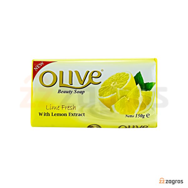 صابون الیو Olive مدل Lime Fresh حاوی عصاره لیمو 150 گرم