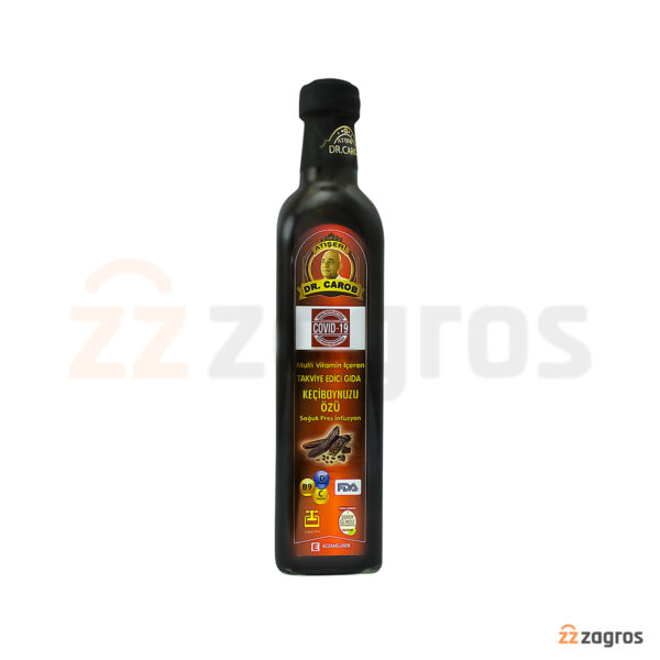 شربت خرنوب Dr.carob حجم 500 میل