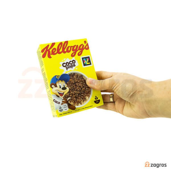 غلات صبحانه شکلاتی کلاگز مدل Coco Pops وزن 35 گرم