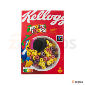 غلات صبحانه کلاگز مدل Froot Loops وزن 375 گرم