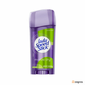 استیک ضد تعریق و دئودورانت زنانه لیدی اسپید استیک مدل Invisible Dry Powder Fresh وزن 65 گرم