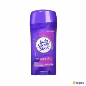 استیک ضد تعریق و دئودورانت زنانه لیدی اسپید استیک مدل Invisible Dry Shower Fresh وزن 65 گرم