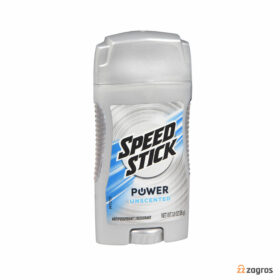 استیک ضد تعریق و دئودورانت مردانه اسپید استیک مدل Power Unscented وزن 85 گرم