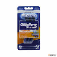 خودتراش مردانه 3 تیغ ژیلت مدل Blue 3 Comfort بسته 3 عددی