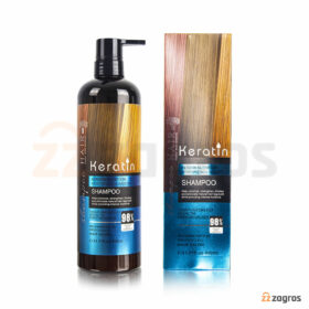 شامپو کراتینه بدون سولفات و نمک Hair مدل Moisturizing & Smooth مناسب انواع مو 900 میل