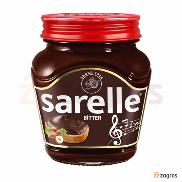 شکلات صبحانه تلخ فندقی Sarelle وزن 350 گرم
