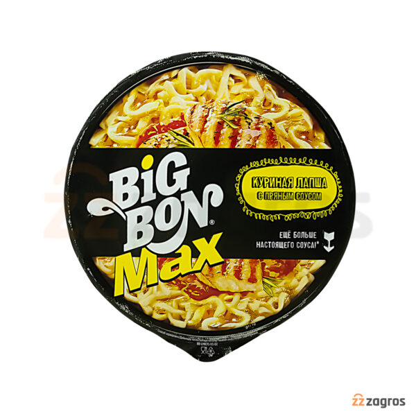 نودل بیگ بون Big Bon Max با طعم مرغ و سس تند 95 گرم