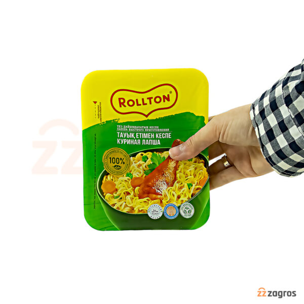 نودل رولتون Rollton با طعم مرغ 90 گرم