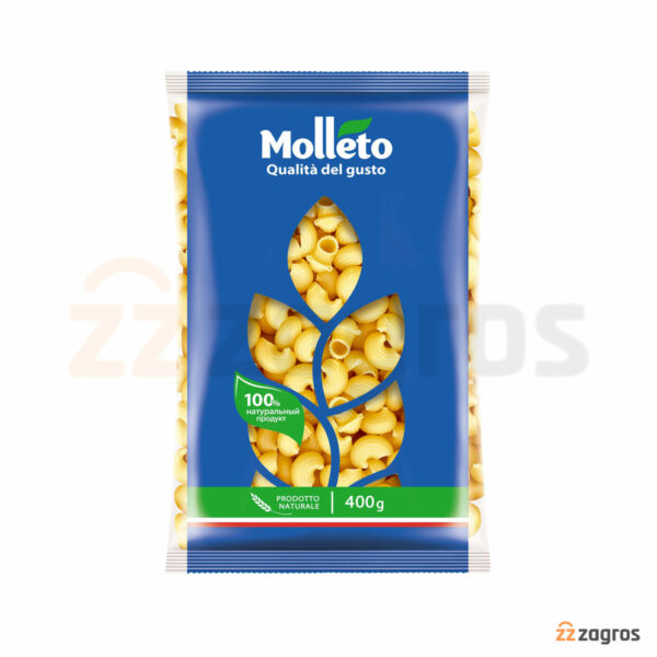 پاستا با طرح چیفری شیاردار Molleto وزن 400 گرم