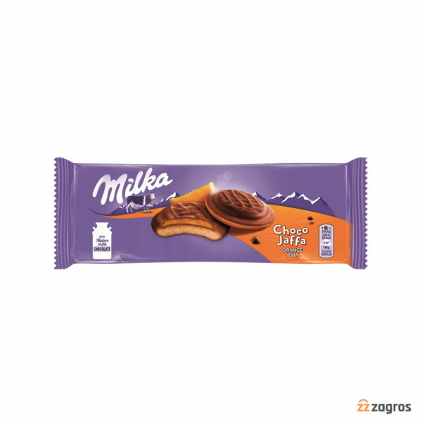 بیسکویت میلکا سری Choco Jaffa با مغز ژله پرتقال 147 گرم