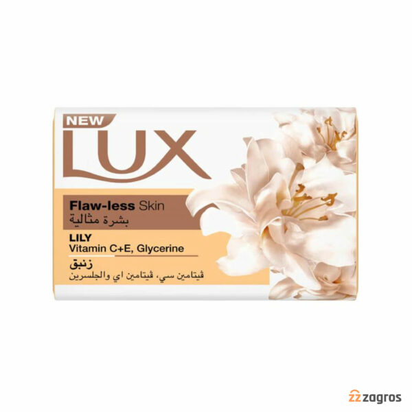 صابون لوکس مدل Flaw Less Skin با رایحه گل زنبق 170 گرم