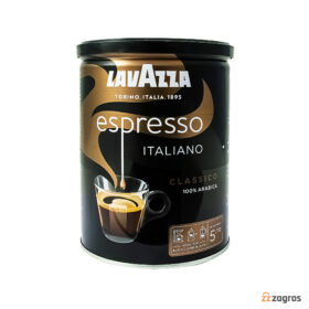 پودر قهوه اسپرسو لاواتزا مدل Classico قوطی فلزی 250 گرم