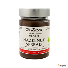 کرم فندق کاکائویی De Lucca سری Hazelnut Spread وزن 350 گرم